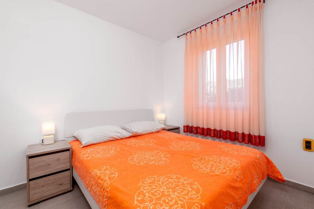 Bedroom with double bed – Manuela Apartments Pula, apartment in Pula